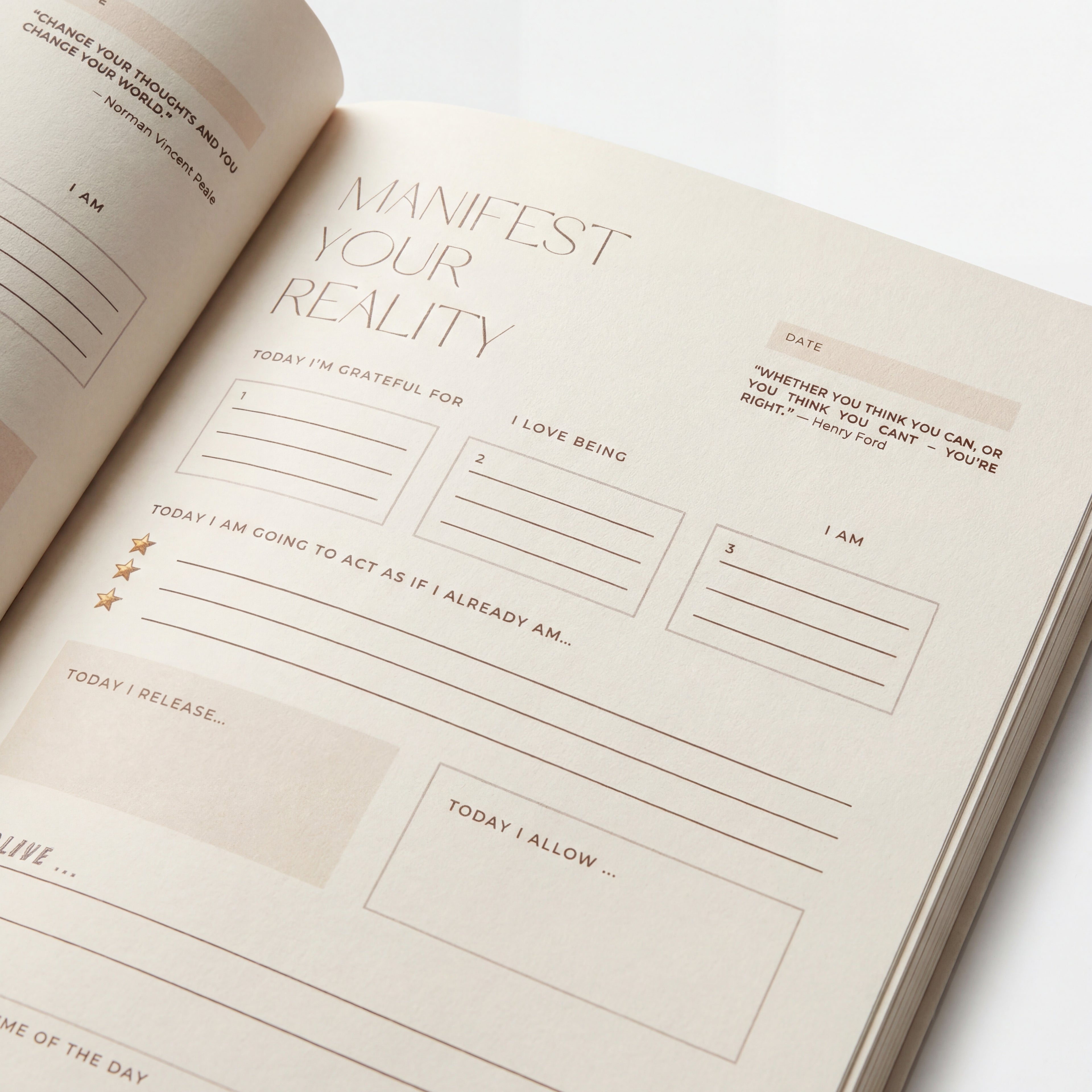 Manifest Your Reality – 63 Day Guided Manifestation Workbook