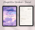 Manifest Your Reality – Digital Manifestation Workbook (Fillable PDF)